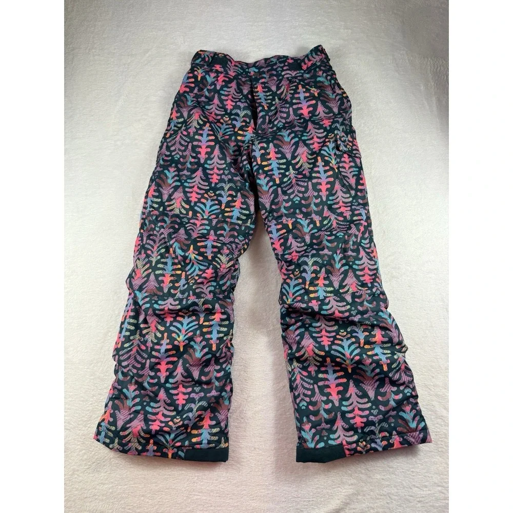 Columbia Snow Pants Youth Size L  multicolor‎ Starchaser  Peak II Waterproof